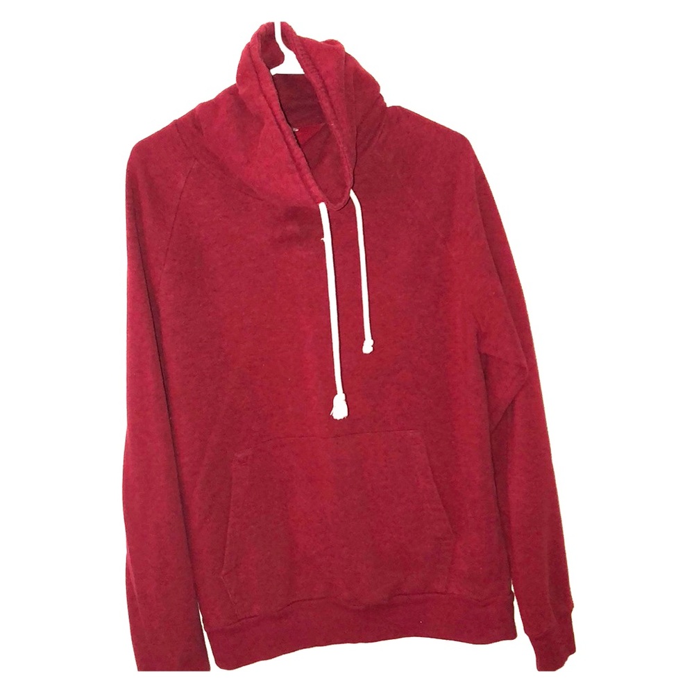 Turtle neck red sweater
